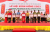 02 kiểm lâm viên Hạt Kiểm lâm huyện Lộc Ninh tham gia hiến máu tình nguyện năm 2023.