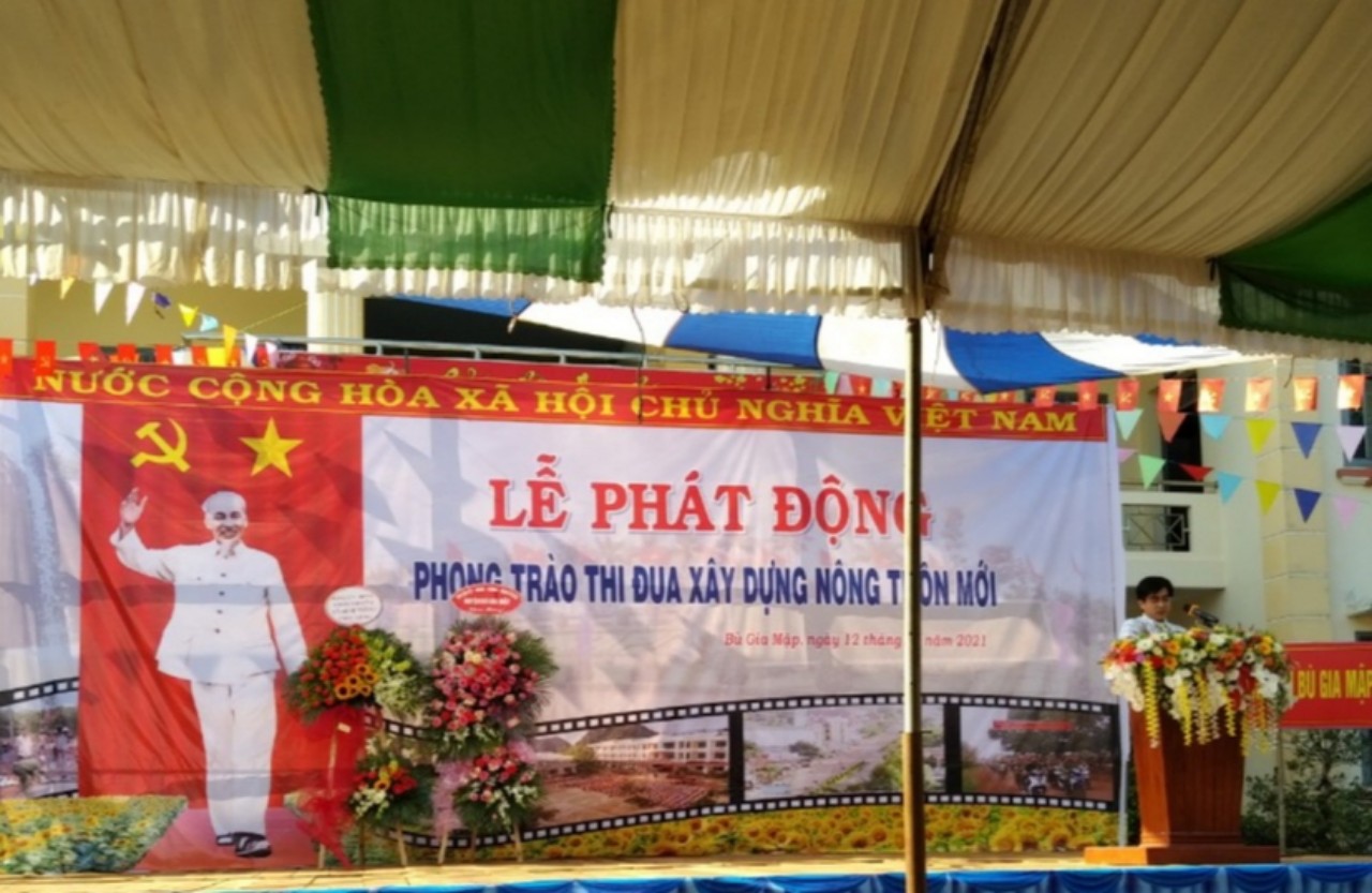 Bù Gia Mập: Xã Phước Minh phát động phong trào thi đua xây dựng nông thôn mới