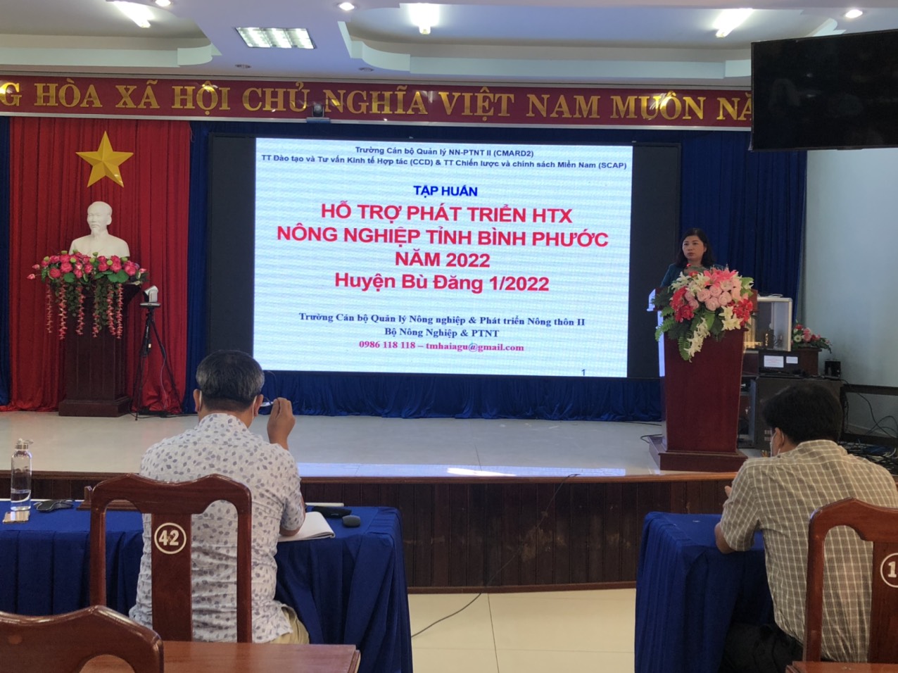 PGĐ Sơ Lê Thị Ánh Tuyết phát biểu tại buổi tập huấn