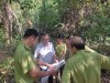 Giám đốc Sở Nông nghiệp và PTNT Phạm Thụy Luân kiểm tra công tác phòng cháy rừng trên địa bàn huyện Đồng Phú
