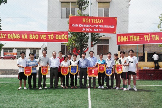 43 giải thưởng với Hội thao Ngành Nông nghiệp & PTNT 2013