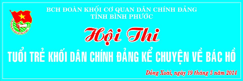 05 đoàn viên thanh niên tham gia hội thi “Tuổi trẻ khối dân chính đảng kể chuyện về Bác Hồ”