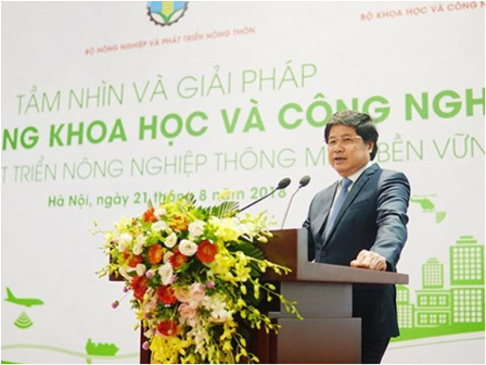 Tầm nhìn và giải pháp ứng dụng khoa học công nghệ trong phát triển nông nghiệp thông minh bền vững