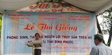 Lễ Thả cá giống năm 2020