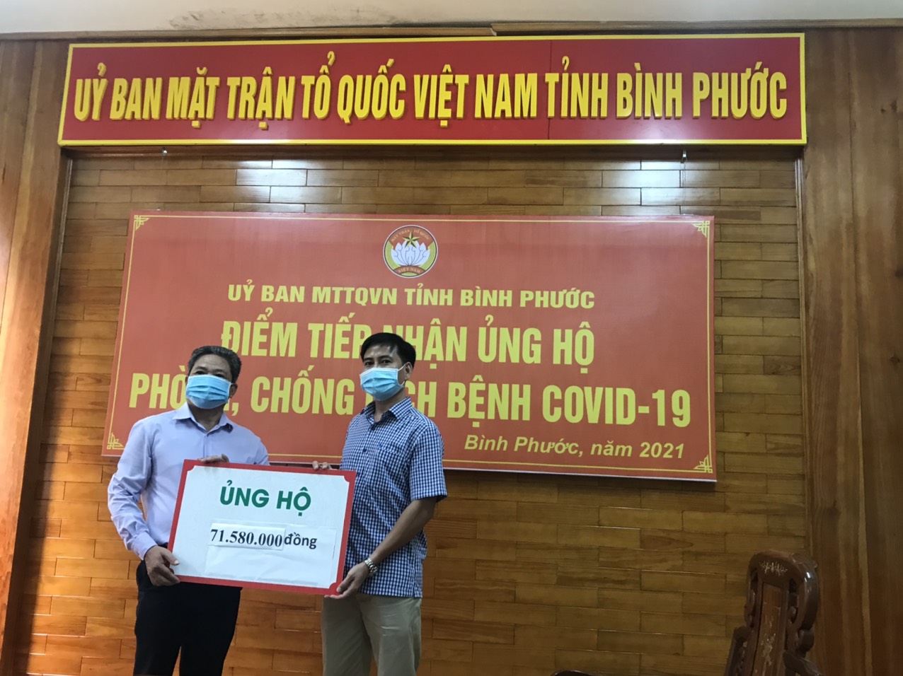 Ủng hộ phòng chống dịch covid-19